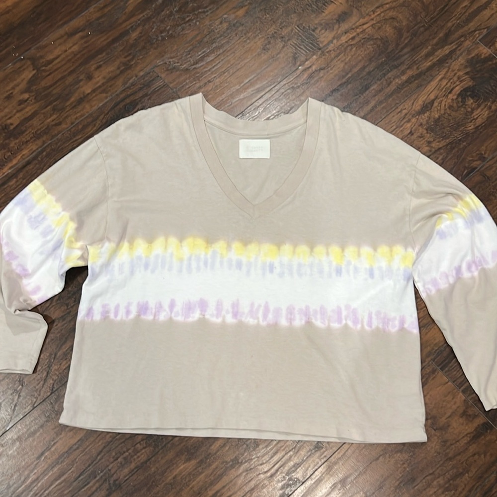 Citizens of Humanity Long Sleeve V-neck T-shirt Size Large
